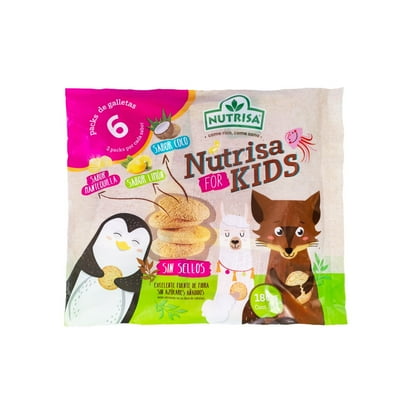 Pack Galletitas Surtidas 180 G Nutrisa