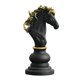 thumbnail image 3 of Adorno De Escultura De Ajedrez Internacional Figurilla Accesorios Para Fotos Caballero Negro, 3 of 5