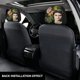 thumbnail image 3 of Crepúsculo Funda Protectora Universal para Reposacabezas de Coche, Funda Elástica para Reposacabezas de Asiento de Auto, Funda de Tela Antipolvo, Accesorios de Interior 2 Piezas, 3 of 6