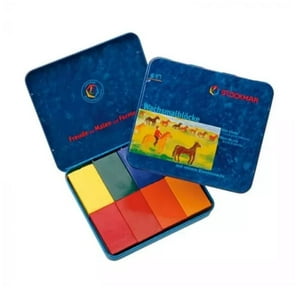 Juego De 8 Bloques De Cera De Abejas Stockmar, No Tóxicos, Naturales