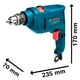 thumbnail image 2 of Taladro percutor 3/8" Bosch GSB 450 RE 450W, 2 of 2