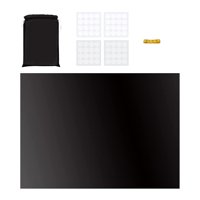 Magideal - Cortina Ciega Opaca Cortinas Opacas Camper Windows Sin Taladro Película De Ventana Opaca Extraíble Cortinas Opacas De Viaje Para Uso En Viajes Oficina , 145X200Cm