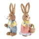 thumbnail image 3 of Conejito De Paja De Pascua 35cm Suministros Para Fiestas De Animales Para Escritorio De Vacaciones Interior Amarillo, 3 of 5