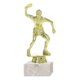 thumbnail image 1 of Trofeo Plástico Tenis Mesa Oro Base Mármol Blanca, 1 of 1