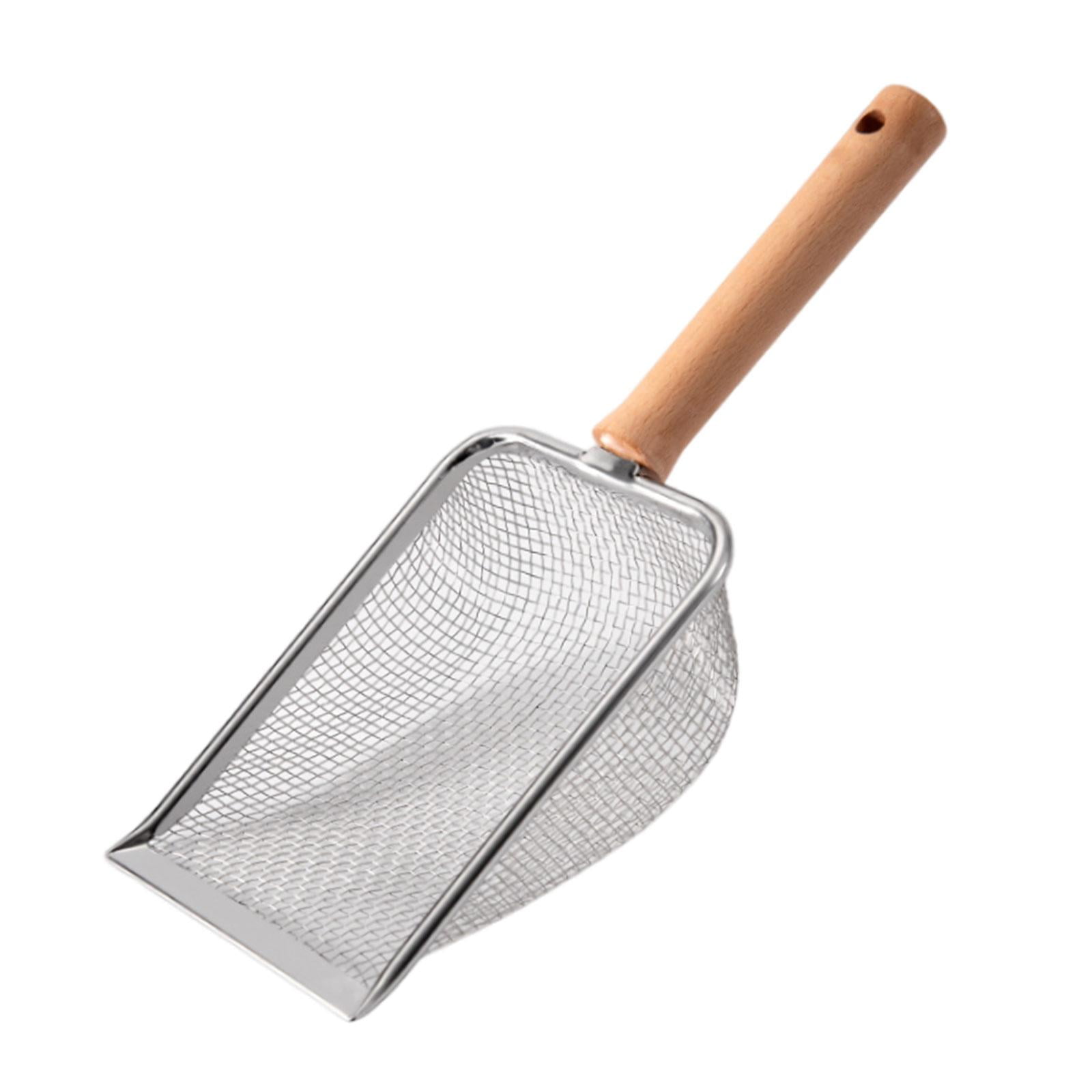 Magideal - Cuchara Para Arena Para Gatos, Cuchara Portátil, Pantalla Para Arena Para Gatos, Pantalla Para Arena Para Gatos Para Gatitos, Lagartos, Perros, Gatito 28x28mm