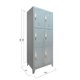 thumbnail image 3 of Locker M2-03 Ptc Gris, 3 of 4