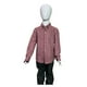 thumbnail image 2 of Camisa Cuadrille Para Traje Huaso Niño Y Juvenil Blanco Rojo, 2 of 3