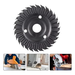 Genérica - Disco Desbaste Y Corte Madera 28 Dientes Estándar Chile 22Mm Negro