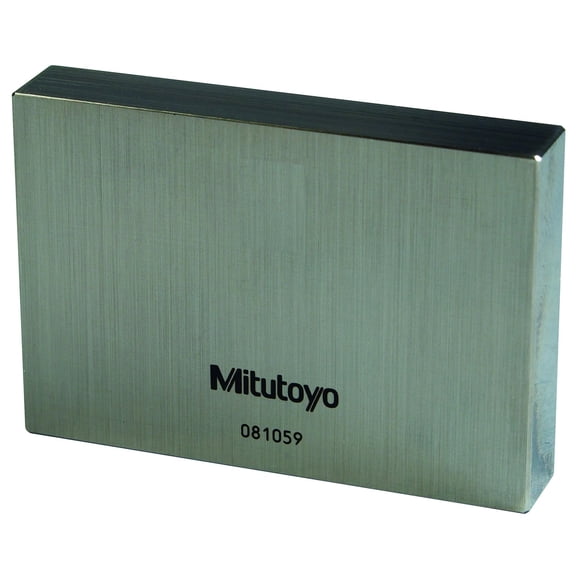 Bloque patrón rectangular de acero Mitutoyo Grado 0 2.4 mm