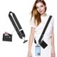 thumbnail image 1 of Cordón para teléfono MoKo Universal Clip and Go con cartera, color negro, 1 of 7