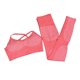 thumbnail image 3 of Trajes De Yoga Para Mujeres Conjunto De 2 Piezas Leggings De Entrenamiento Sujetador Deportivo L Rojo, 3 of 5
