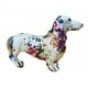 thumbnail image 2 of Estatua De Escritorio Del Perro Salchicha De La Decoración De La Estatuilla De La Estatua Del Perro De Polyresin Para Los Puntos Blancos De La Oficina, 2 of 3