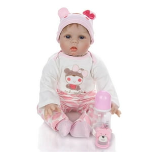 Genérico - Muñeca Bebe Reborn 55Cm Juguete Realista 55Cm Con Accesorios