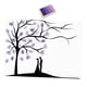 thumbnail image 2 of Lienzo Con Dise?o De árbol De Huellas Dactilares, Manualidades Versátiles, Cumplea?os, Bodas, Materiales De Arte, Bricolaje, Morado, 2 of 5