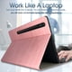 thumbnail image 5 of Funda con Teclado Wineecy para Samsung Galaxy Tab S8 Plus 12.4" Rosa, 5 of 7
