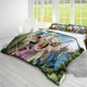 thumbnail image 3 of Cartoon Princess Theme 3 Piece Duvet Cover Bedding Set with 1 Duvet Cover + 2 Pillow Cases, 3 of 5