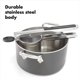thumbnail image 2 of Exprimidor de patatas OXO Good Grips de acero inoxidable, 2 of 7