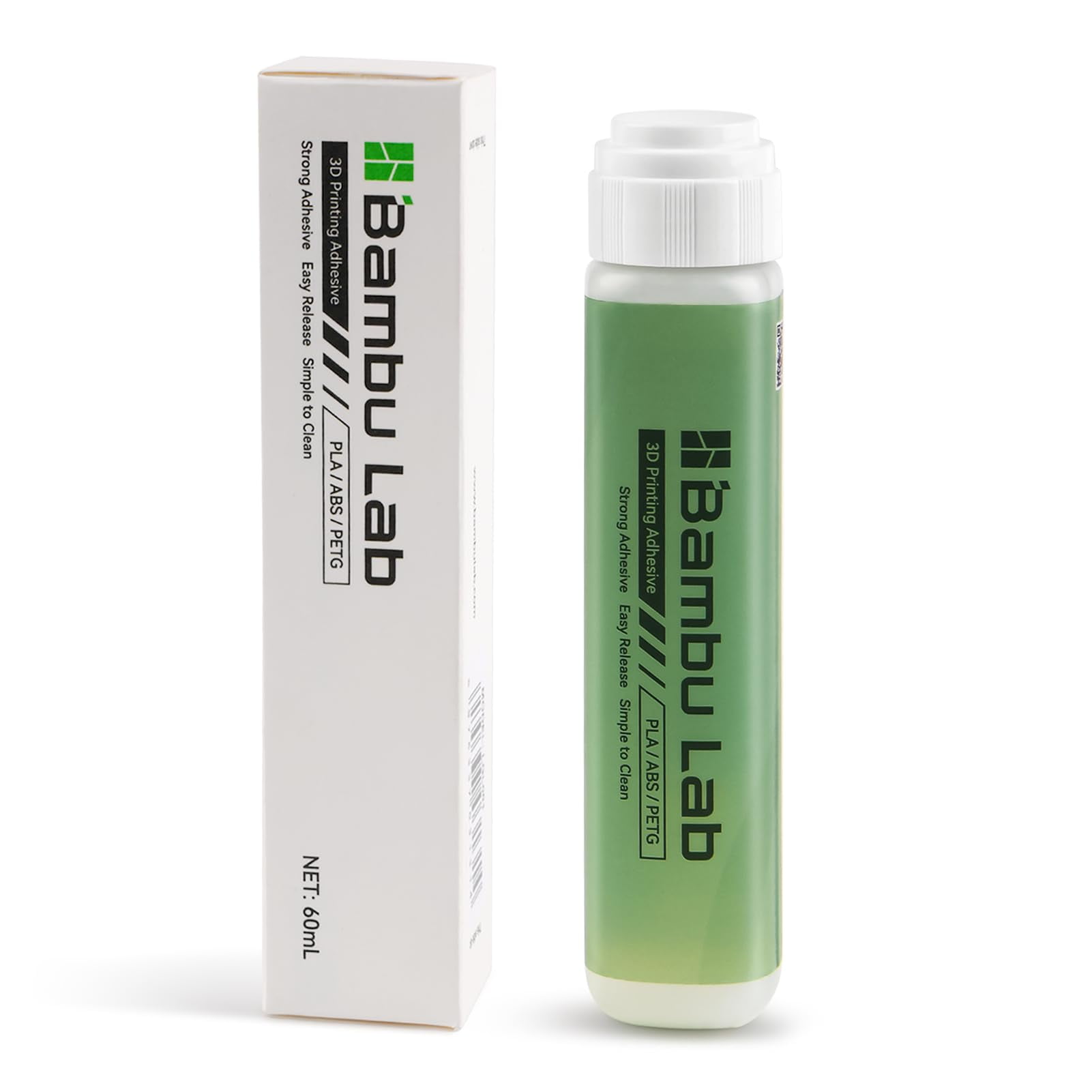 Enomaker - Adhesivo De Cama Para Impresora 3d Bambu Lab Orignal De 60 Ml Para Abs, Pla, Petg Y Tpu
