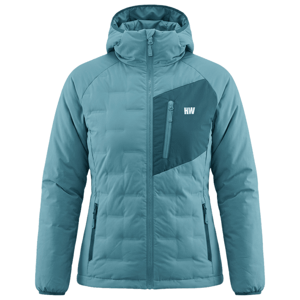 Parka Insulada HW Explorer Mujer Aqua