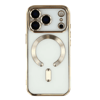 Joigo - Carcasa Para Iphone 17 Pro Bordes Compatible Con Magsafe Dorado