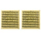 thumbnail image 1 of 2 Piezas De Césped Artificial Ferroviario Para Decoración De Modelos Arquitectónicos Ferroviarios, Color Blanco, 1 of 2