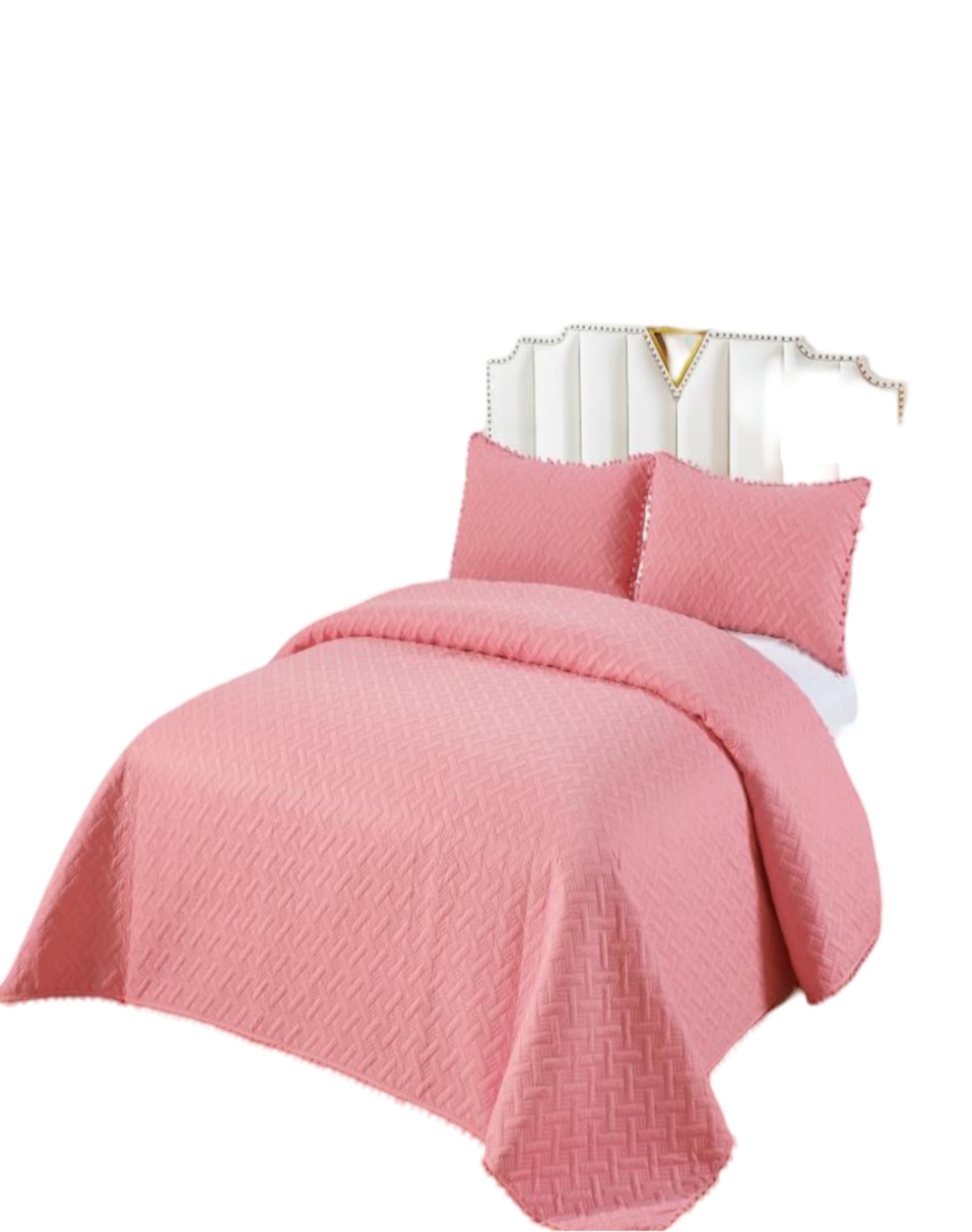 Todo Para El Hogar - Cubrecama De Verano Con Pompones - Fresco Y Elegantes 1.5P