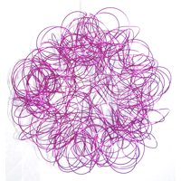 Corel - Esfera De Alambre Navideña Fucsia 15Cm