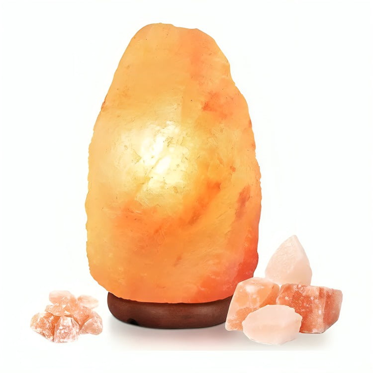 Genérico - Lampara De Sal Del Himalaya Piedra De 2 A 3 Kg