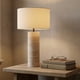 thumbnail image 5 of Lampara de Mesa Piedra Nordica Crema Grande, 5 of 6