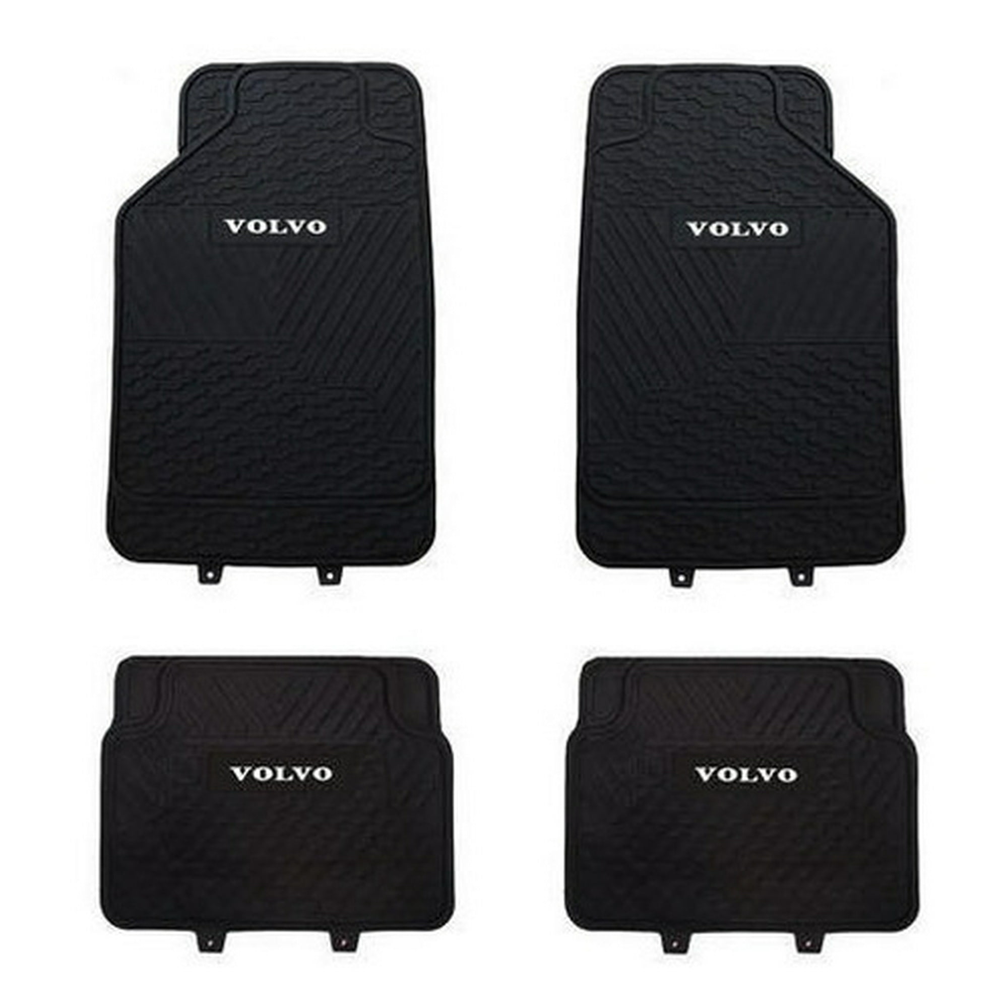 Jj Group - Pisos De Goma Marca Volvo Para Vehículos 4 Piezas