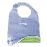 Babelito - Babero Con Bolsillo Talla M Celeste