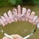 thumbnail image 1 of Gorgeous Crystal Quartz Crown Rhinestone Tiara - Perfect for Weddings & Parties!, 1 of 5