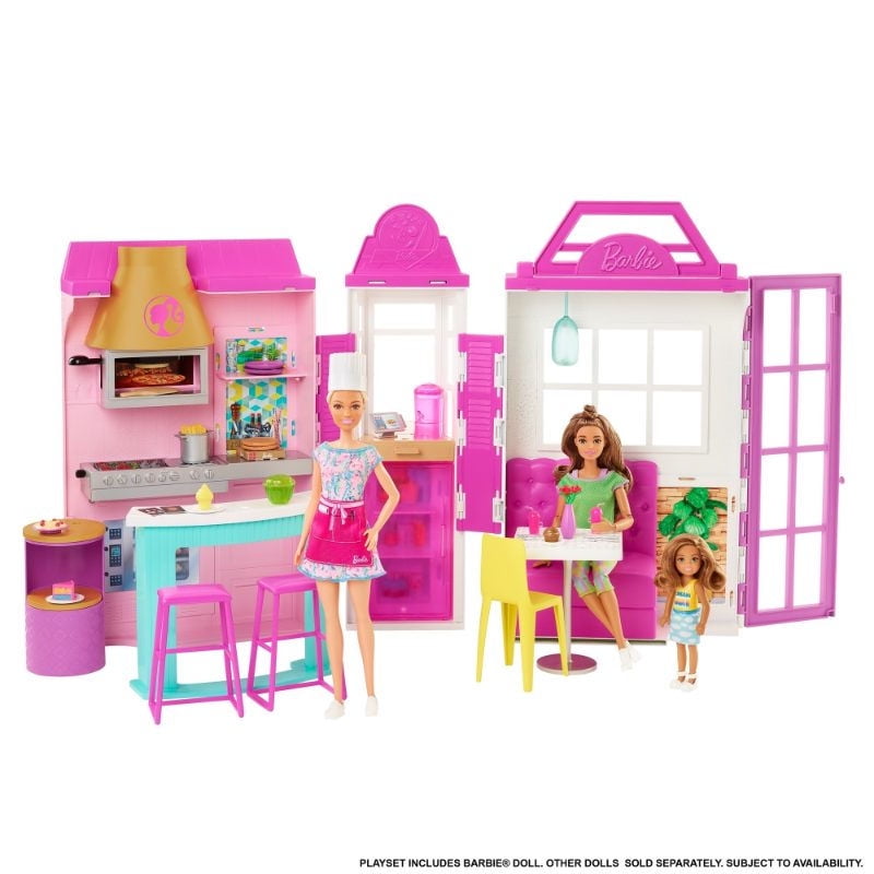 Barbie Estate Rbarbie Estaurante Con Muñeca.