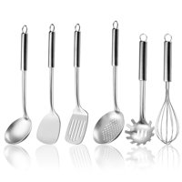 Juego De Utensilios De Cocina Gymdin De Acero Inoxidable, 6 Piezas