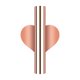 thumbnail image 1 of Casa Colgante De Pared Planta Florero Maceta Titular Contenedor Corazón De Oro Rosa, 1 of 5