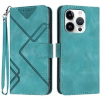 Funda Foxdock Para Iphone 16 Pro – Tipo Libro Con Soporte, Billetera, Correa Y Diseño Elegante