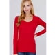 thumbnail image 2 of Camiseta Mujer Elasticada Forro Polar Manga Larga 2419, 2 of 3