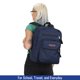 thumbnail image 4 of Mochila JanSport Michigan Wolverines 15" para portátil – Azul Marino, 4 of 7