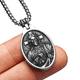 thumbnail image 1 of Collar Hombre Acero Inoxidable Dije Jesús Religioso, 1 of 2