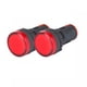 thumbnail image 1 of Luz Piloto Led Rojo 22mm 220v Pack 2 Unidades, 1 of 3