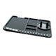 thumbnail image 5 of Alfombrilla antideslizante multifunción para coche, soporte para matrícula de tarjeta de aparcamiento antivibración de silicona, teléfonos móviles, GP Negro, 5 of 5