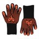thumbnail image 1 of Guantes De Horno De Barbacoa Guantes De Doble Capa Gruesos Anti-escaldado Para Barbacoa Naranja, 1 of 5
