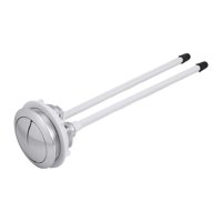 Magideal - Botón De Descarga De Inodoro De 48 Mm, Piezas Para Tanque De Inodoro, Botón Redondo Multiusos Resistente Para Tanque De Agua, Botón Para Baño Doméstic