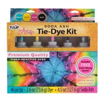 Kit Tie-Dye Tulip Artisan Soda Ash Con Botella Mezcladora De Colores