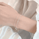 thumbnail image 2 of Pulsera Doble Cadena Esferas Aurora, 2 of 6