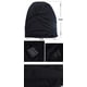 thumbnail image 4 of Gorro Slouch Hollow Thin Summer Para Hombre Color Blanco, 4 of 5
