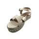 thumbnail image 4 of Sandalia Gamuza Ecológica ZAY92 Beige, 4 of 5
