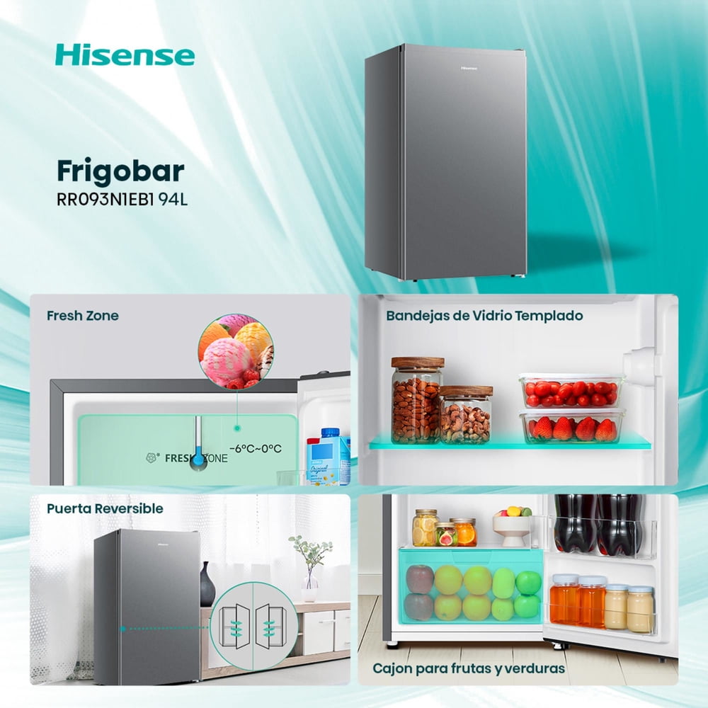 Hisense RR093N1EB1 Silver, foto 10