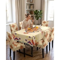 Myl Todo Hogar - Set Comedor 6 Personas Mantel Antimanchas Y Fundas De Silla
