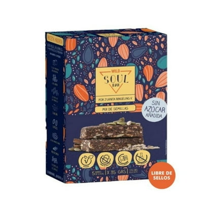 Barra Natural Semillas Ancestrales 5 Un 175 G Wild Soul